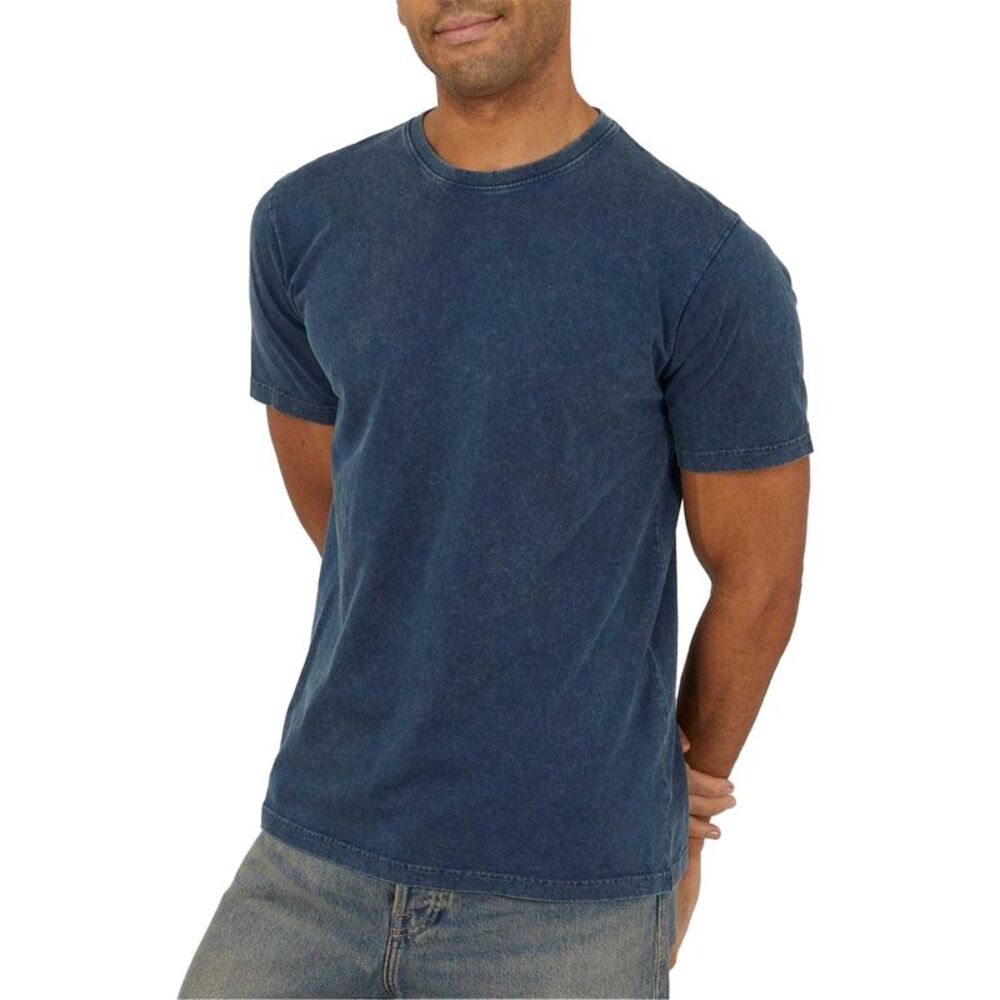 Brave Soul Mens Cotton Jersey T-Shirt / Blue